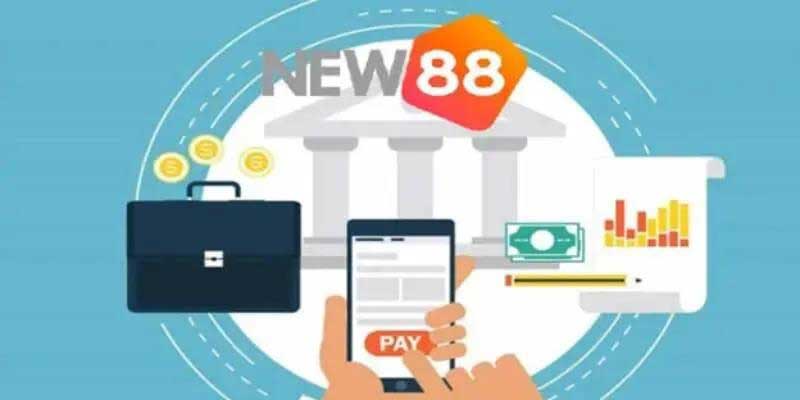 Rút tiền new88 qua ngân hàng đơn giản