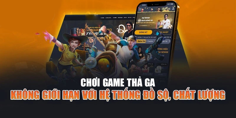 Kho game đa dạng độc quyền thương hiệu